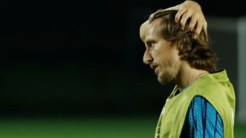 El delantero de Croacia Luka Modric afirma que está concentrado en el partido contra Brasil.