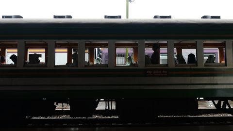 Patrick Ward, de 45 años, viajaba en un tren conocido como el "ferrocarril de la muerte".