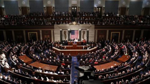 President Trump Gives State Of The Union Address