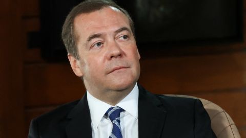 Expresidente ruso Dmitry Medvedev.