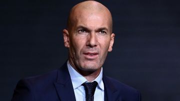 Zinedine Zidane durante la gala del Balón de Oro 2022.