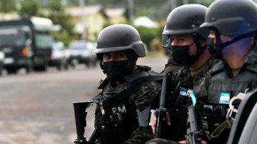 HONDURAS-MILITARY POLICE-CRIME-GANGS