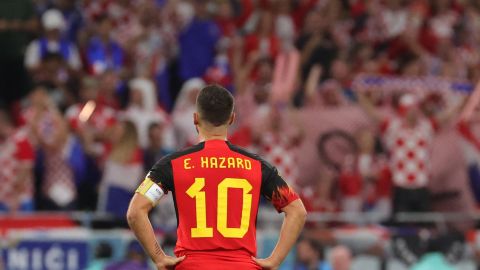 Hazard se despide de la selección de Bélgica con 32 años.