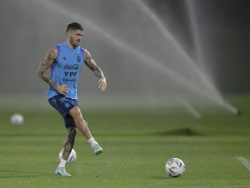 Rodrigo De Paul es seria duda para el encuentro ante Holanda.