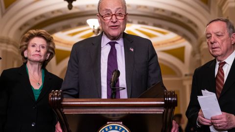 Senators Hold Weekly Policy Luncheons At The Capitol