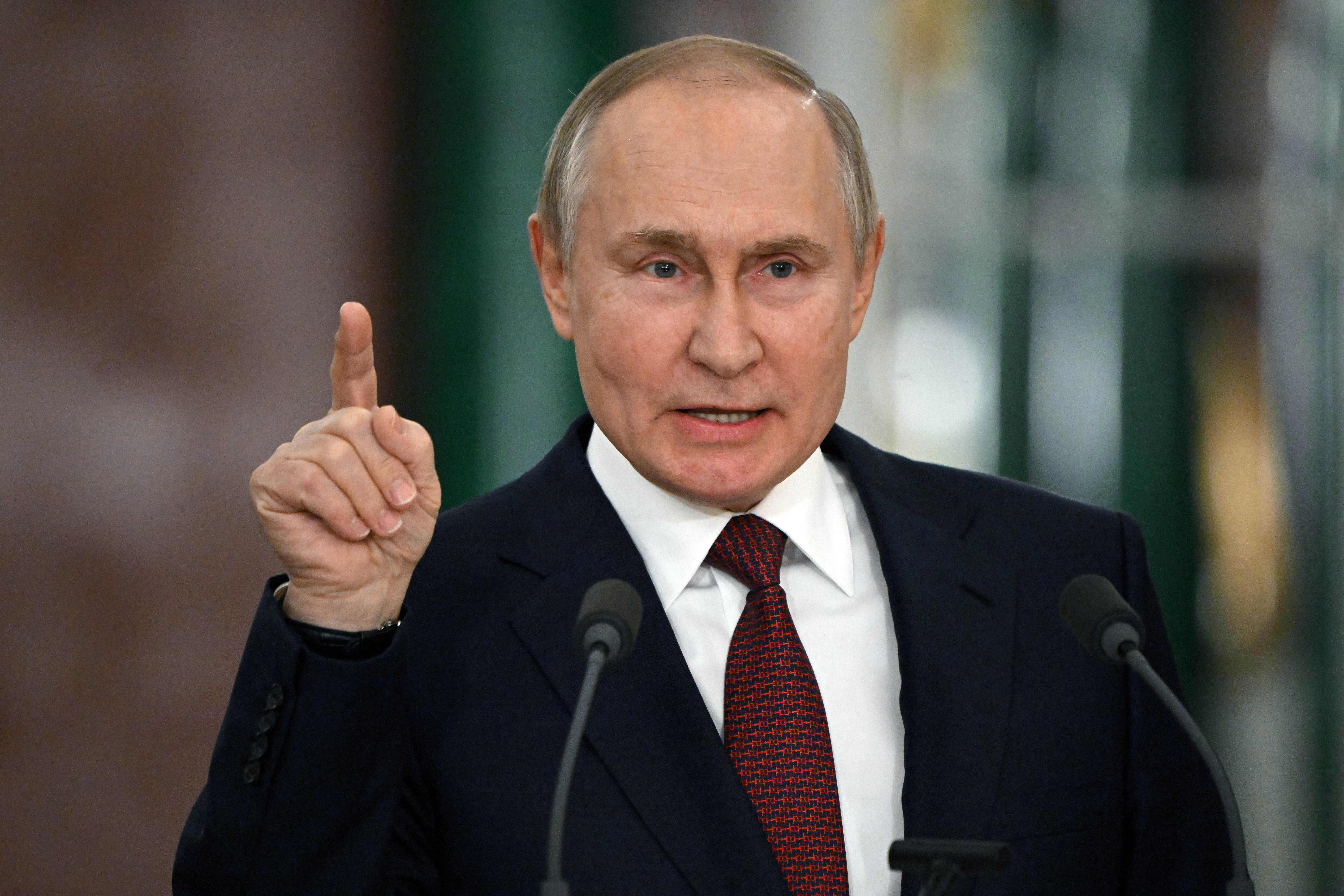 Putin declared that he wanted to negotiate the end of the war, but affirmed that Ukraine and the West refuse