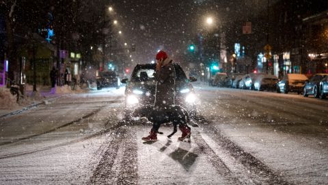 Tormenta de nieve Canadá