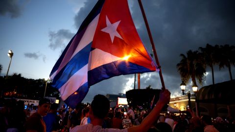 Miami's Little Havana Community Reacts To Protests In Cuba