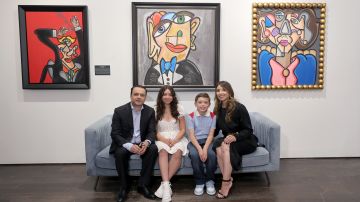 Los cuadros de Andrés Valencia alcanzan los $150,000.