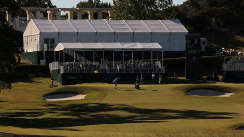 El incidente se registró después de un juego de golf.