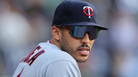 Carlos Correa solo estuvo una temporada con los Mellizos de Minnesota.