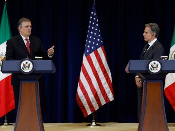 U.S. And Mexico Hold High-Level Security Dialogue Press Conference In Washington, DC