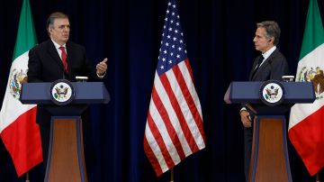 U.S. And Mexico Hold High-Level Security Dialogue Press Conference In Washington, DC