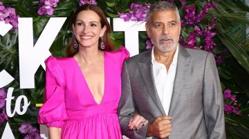Julia Roberts y George Clooney en el estreno de la cinta "Ticket To Paradise".