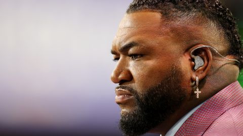 David Ortiz durante la Serie de Campeonato de la Liga Nacional entre San Diego Padres y Philadelphia Phillies.