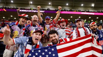 Aficionados estadounidenses en la Copa del Mundo de Qatar