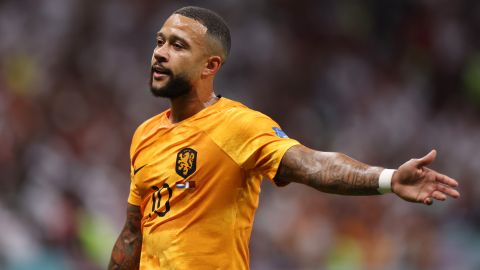 Memphis Depay no consiguió marcar en fase de grupos.