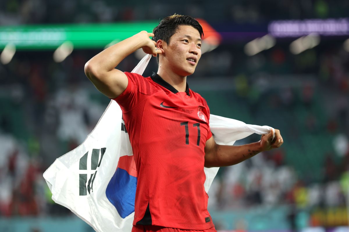 Hwang Hee-chan metió a Corea del Sur en octavos en los últimos minutos  del partido.