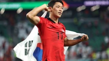 Hwang Hee-chan metió a Corea del Sur en octavos en los últimos minutos  del partido.