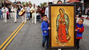 Virgen de Guadalupe en Los Ángeles, California