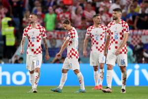 Dos compañeros de Luka Modric en Croacia fueron criticados por presuntamente realizar un saludo facista durante una celebración