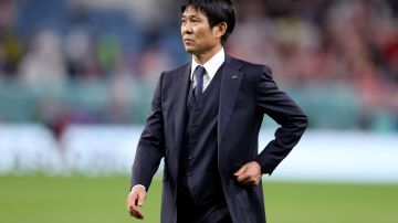 Hajime Moriyasu llevó a la selección de Japón hasta los octavos de final del Mundial de Qatar 2022.
