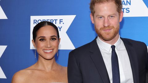 La aparición del príncipe Harry y Meghan Markle horas antes del estreno de su polémico documental en Netflix.