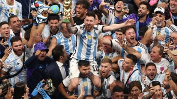 Argentina levantó la Copa del Mundo luego de 36 años.