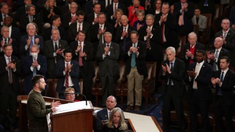 President Of Ukraine Volodymyr Zelensky Addresses Congress