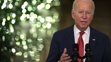 President Biden Delivers Christmas Address From The White House