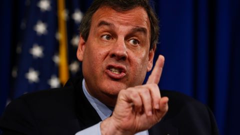 Chris Christie Holds Press Conference On Jobs And The Economy In Trenton