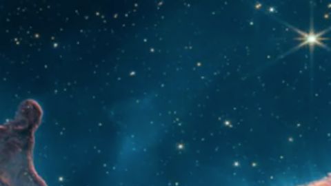 Borde de la Nebulosa Carina, una de las más grandes y brillantes registradas.