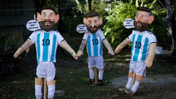 En Panamá la mayoría de los muñecos que piden para año viejo son los de Lionel Messi.