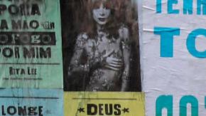 El mural fue hecho por un artista brasileño.