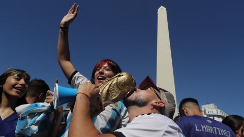 La celebración de este martes con la selección se realizará en el Obelisco de Buenos Aires.