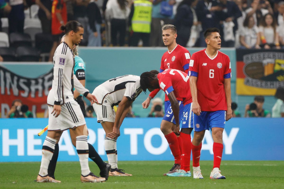 Alemania le ganó a Costa Rica 4-2, pero no le sirvió para pasar a octavos.