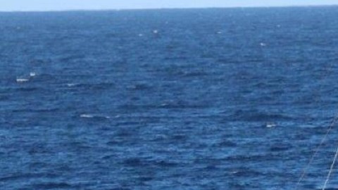 La Guardia Costera ha logrado el rescate de varios inmigrantes en medio del mar.