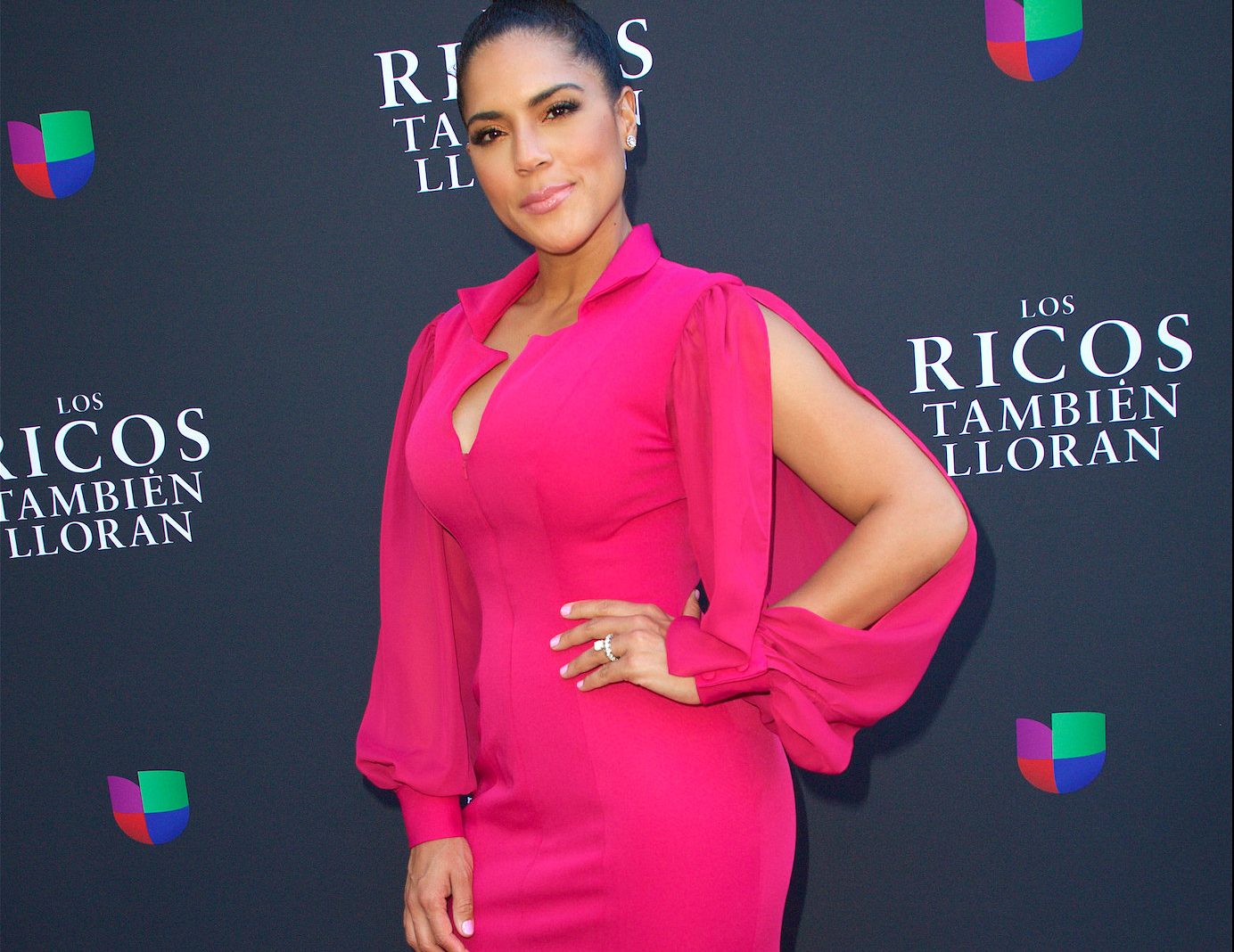 Francisca recibió el nuevo año en Panamá y vestida de blanco