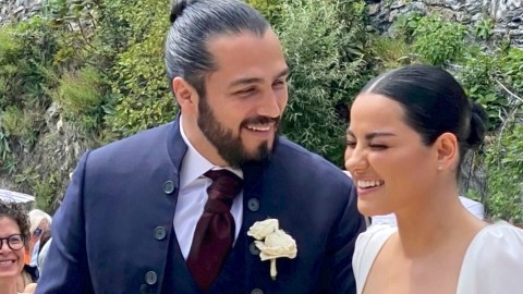 El productor Andrés Tovar y Maite Perroni se casaron el pasado 8 de octubre.