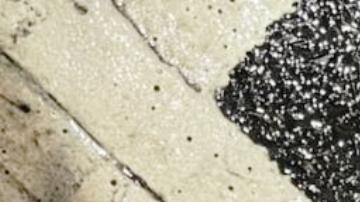 Machete recuperado en la escena.