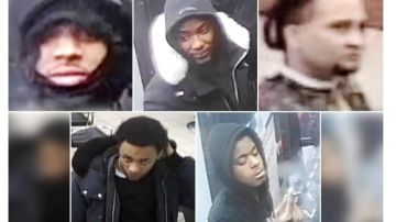 Cinco sospechosos identificados por NYPD.