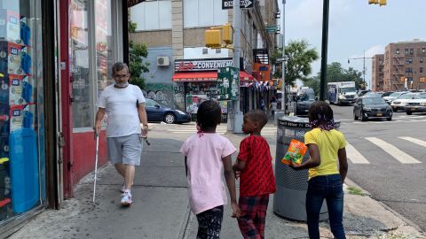 Calle de El Bronx, condado de NYC.