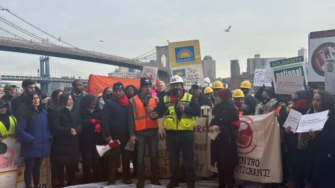 La nueva plataforma se lanzó este miércoles en el Puente Brooklyn.