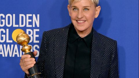 Ellen DeGeneres mostró un arroyo que hay en su mansión.