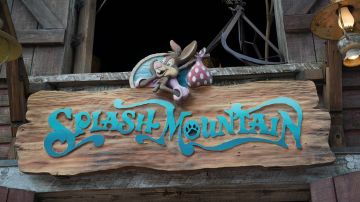 Florida Splash Mountain Magic Kingdom