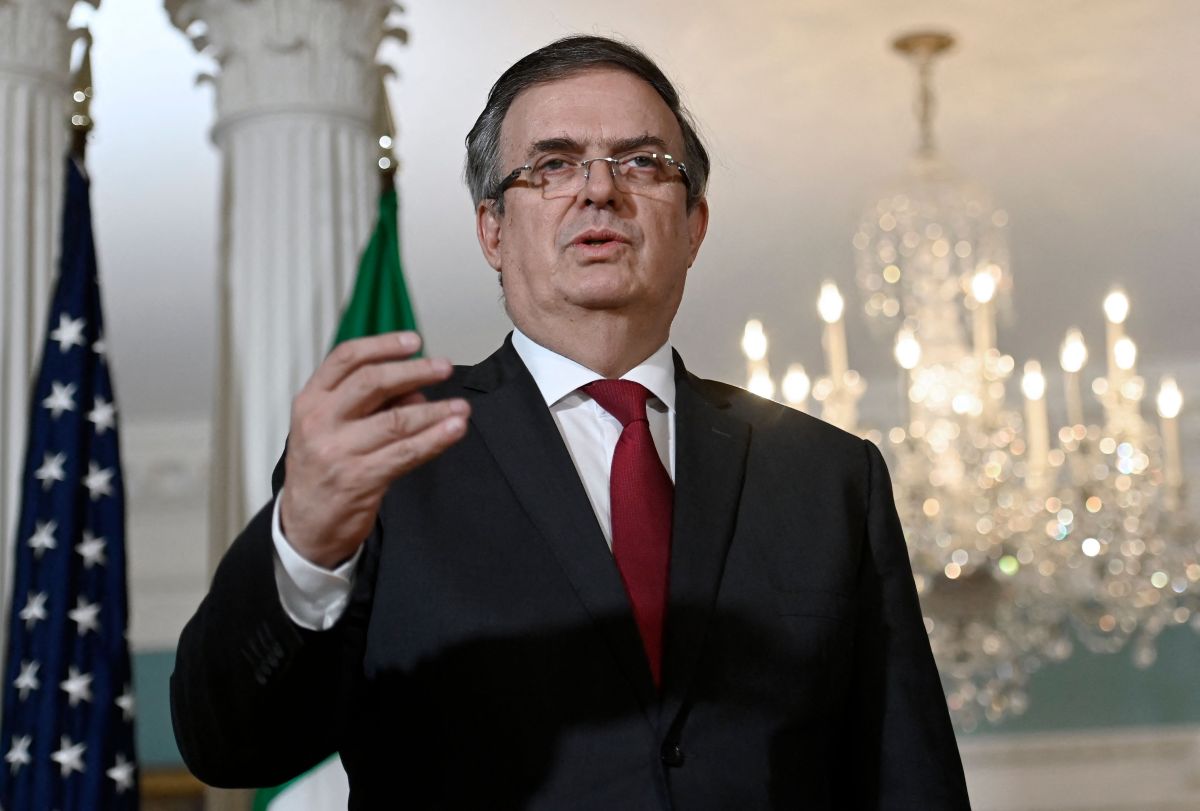 Marcelo Ebrard, canciller de Relaciones Exteriores de México.