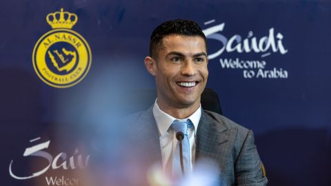 Cristiano Ronaldo fue sorprendido por el Al Nassr.