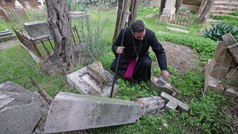 El vandalismo fue considerado como un “claro crimen de odio" contra los cristianos.