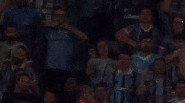 Uruguayan forward Luis Suarez (C) poses for a picture with his family during his official presentation at the Arena do Gremio Stadium in Porto Alegre, Brazil, on January 4, 2023. - Uruguayan international striker Luis Suarez has signed a two-year contract with Brazilian club Gremio. (Photo by SILVIO AVILA / AFP) (Photo by SILVIO AVILA/AFP via Getty Images)