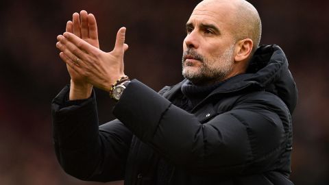 Con la Premier complicada y fuera de la FA Cup, a Guardiola le queda pelear por la Champions.